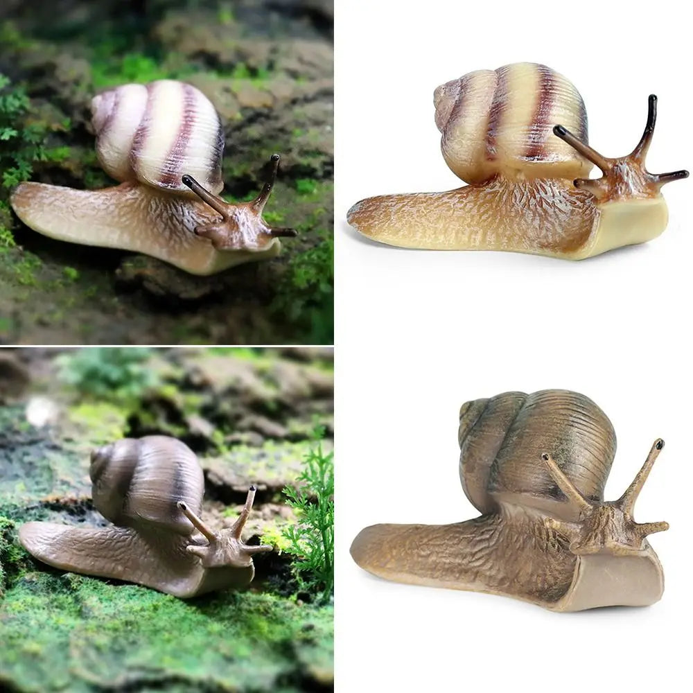 Mini Resin Snail Figurine – Fairy Garden & Desktop Décor Garden Figurine Nixie