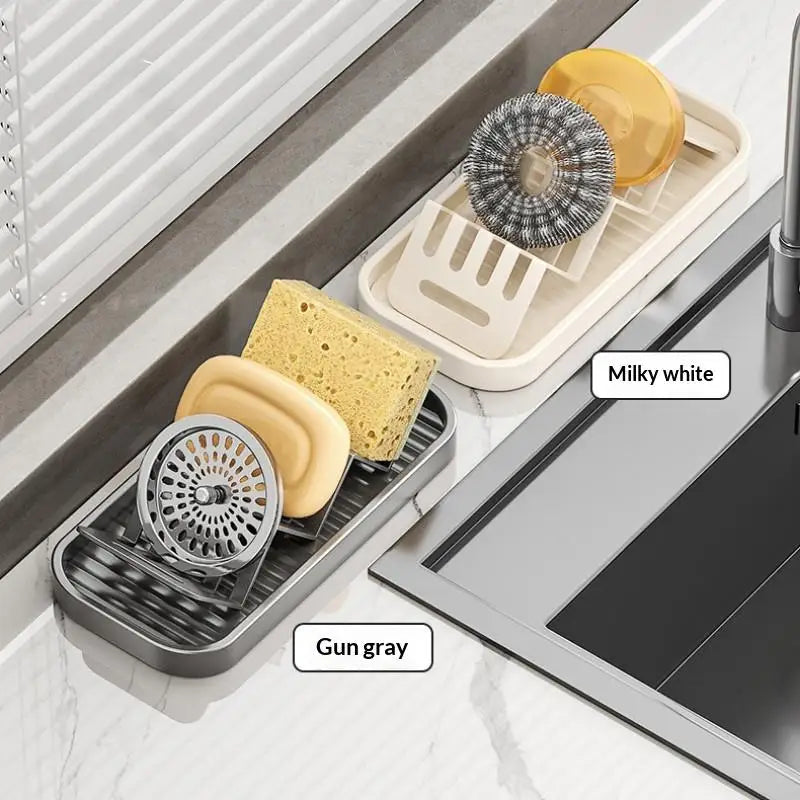 Stainless Steel Soap Dish with Drainage Tray | Nixie Soap Dish Rack Nixie