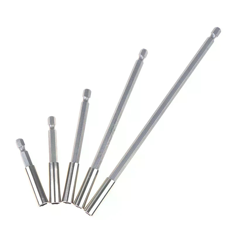 Magnetic Hex Shank Bit Extension Adapter – Power Drill 60–200mm