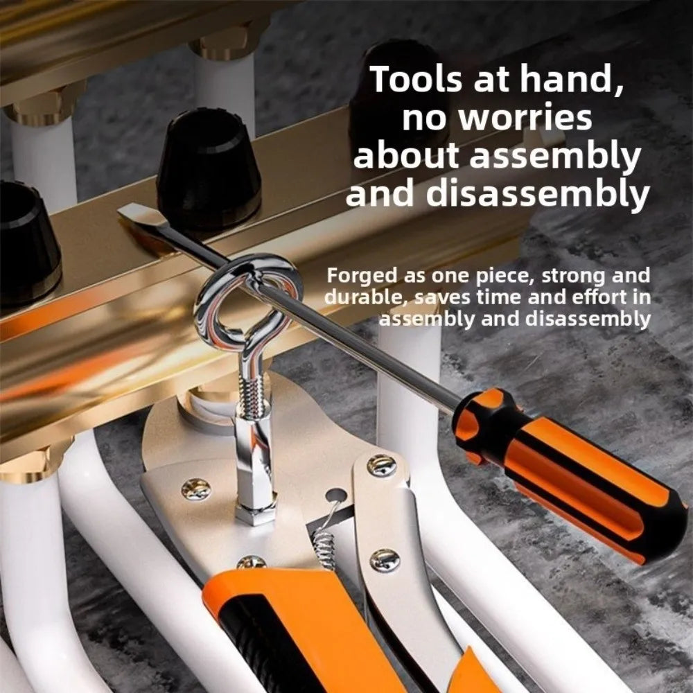 Adjustable Floor Heating Pipe Removal Pliers | Radiant Wrench
