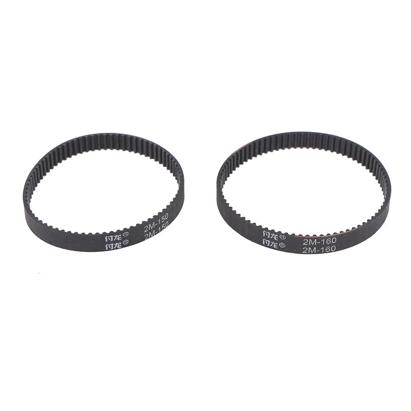 2pcs 2GT Timing Drive Belt 140–180mm x 6mm Vacuum Cleaner Belt Drive Belt Nixie