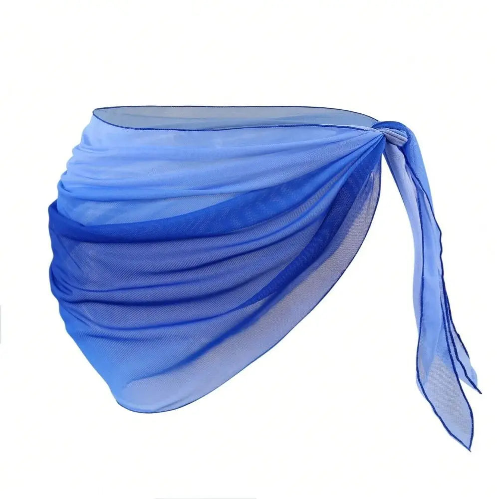 Chiffon Beach Dress Swimsuit Cover-Up Sheer Quick-Dry Shawl Swimsuit Cover-Up Nixie