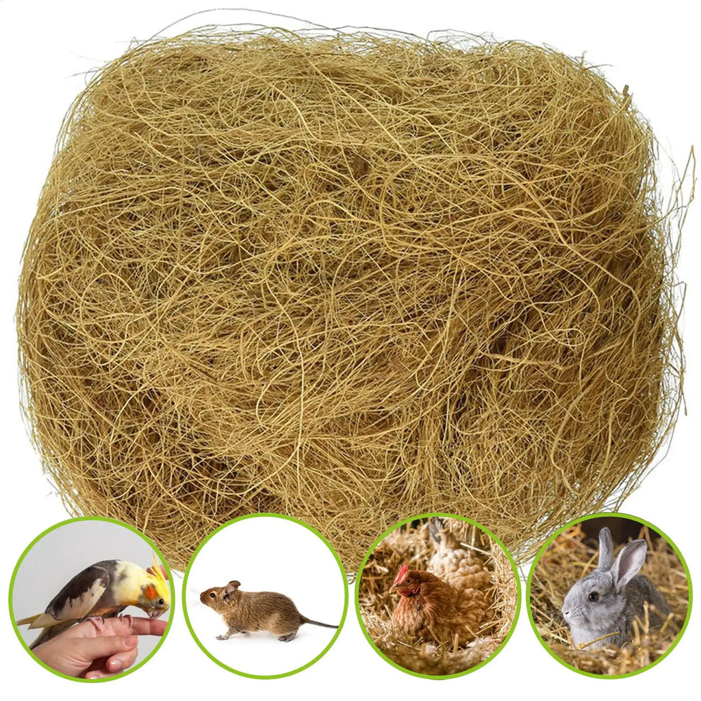 100g Coconut Coir Fiber Mulch – Plant Pot & Pet Bedding Coir Fiber Mulch Nixie
