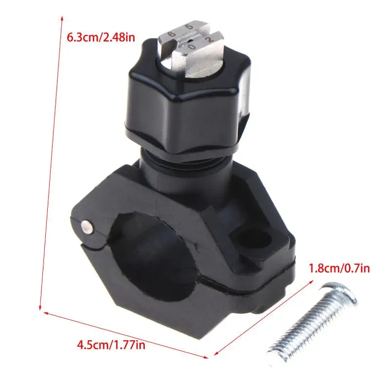 Clip-On Nozzle Eyelet Pipe Clamp for Greenhouse Irrigation