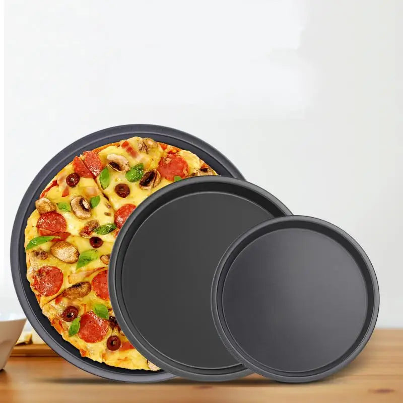 Nonstick Carbon Steel Pizza Pan – 10, 11, 12 & 14 Inch Pizza Baking Pan Nixie