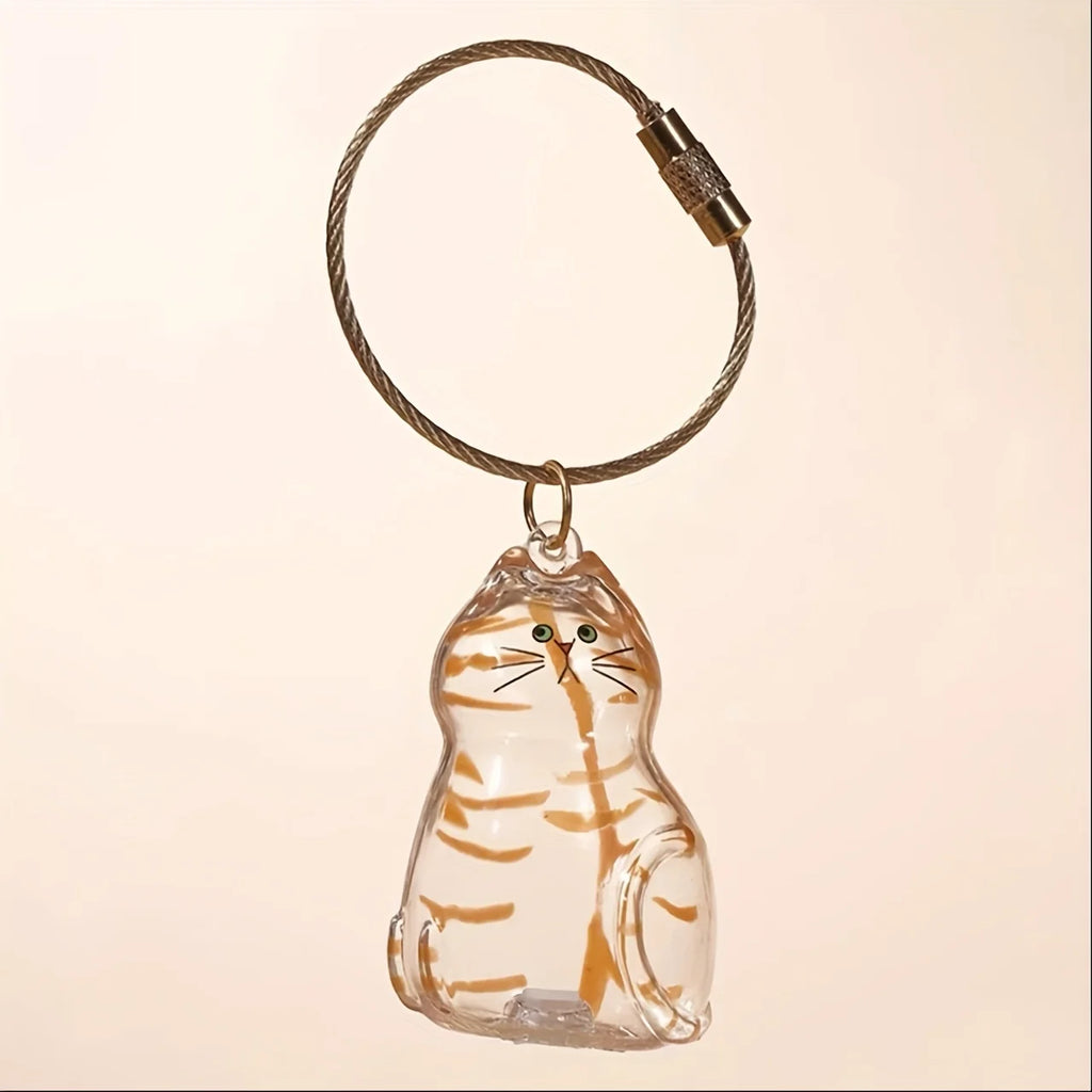 Dog Hair Keepsake Storage Pendant Keychain | Pet Gift Pet Keepsake Keychain Nixie 05