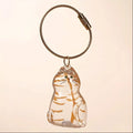 Dog Hair Keepsake Storage Pendant Keychain | Pet Gift Pet Keepsake Keychain Nixie 05