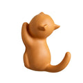 Cute Cat Shape Adhesive Wall Hook – No-Drill Key Holder
