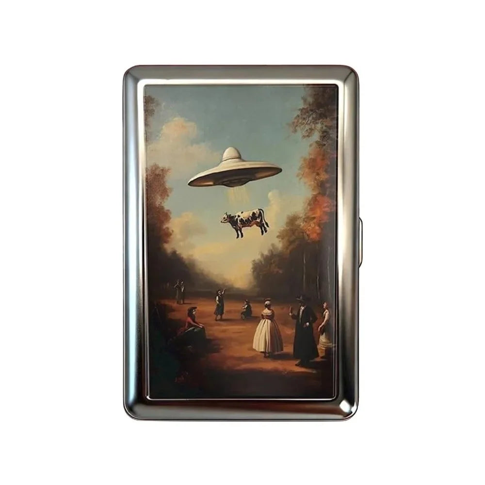 Vintage Metal Card Case – Slim ID & Credit Card Holder
