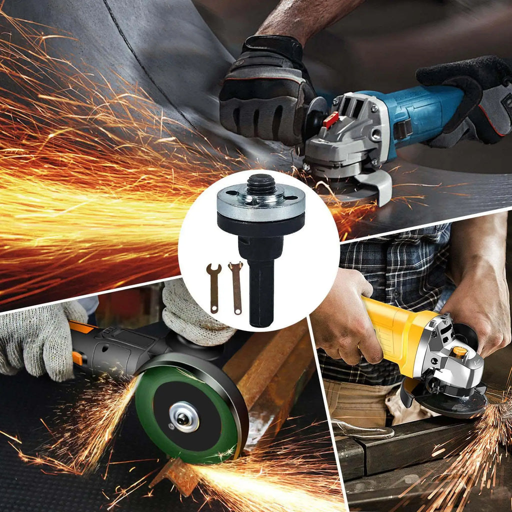 Angle Grinder Connecting Rod Adapter Kit for 10–13mm Drills
