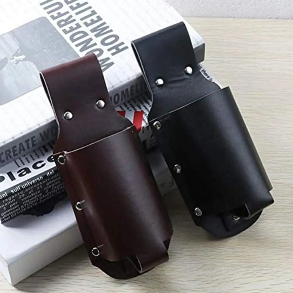 PU Leather Beer Bottle Waist Holster Belt Bag
