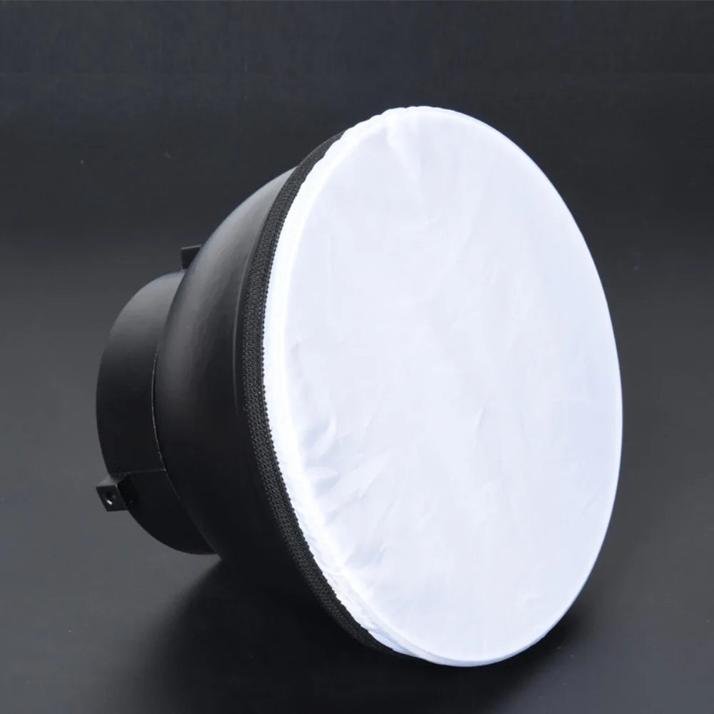 18cm White Diffuser Light Sock Lampshade for Photo Studio