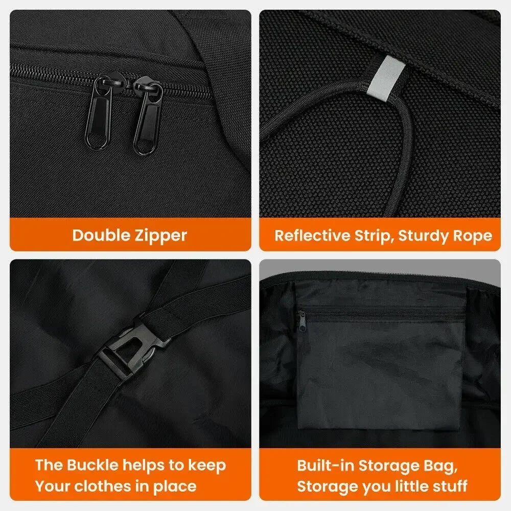 Motorcycle Tour-Pak Soft Liner Organizer Bag – 28L Oxford Motorcycle Luggage Bag Nixie