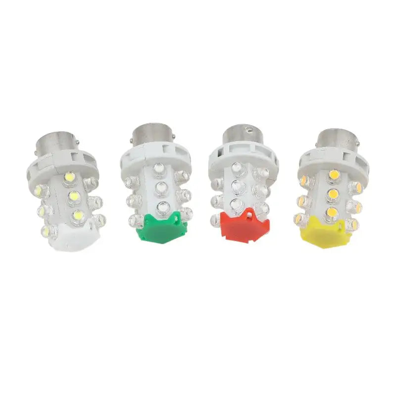 12/24V BA15S LED Signal Indicator Lamp – Red Green Yellow White LED Indicator Lamp Nixie