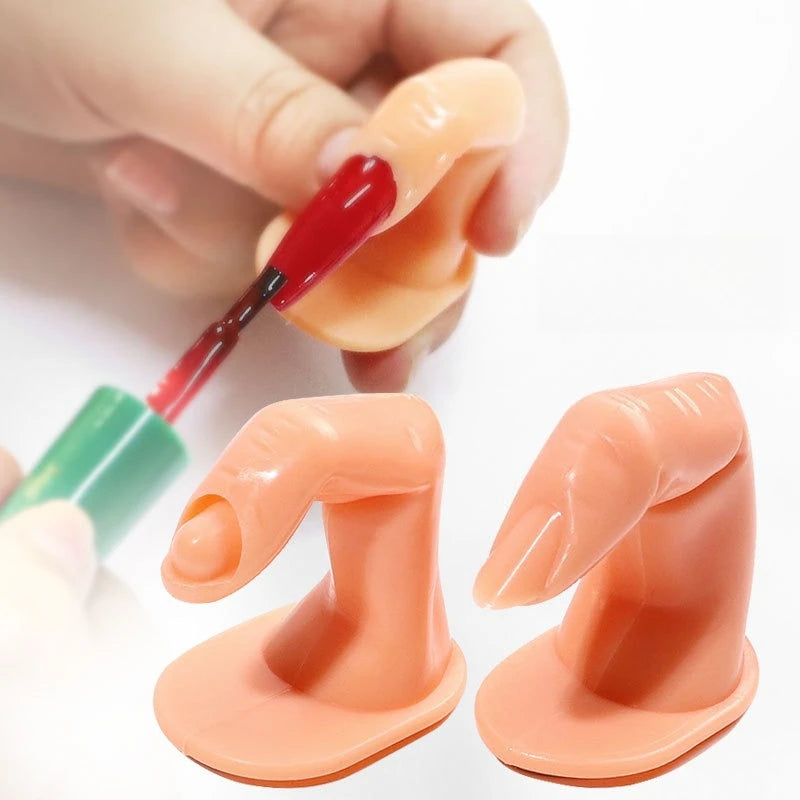 Nail Practice Finger Tool with Display Board | Nixie Nail Practice Tool Nixie