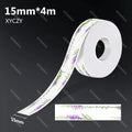 15mm Waterproof Thermal Label Tape for Marklife P15 P12 P11 Thermal Label Tape Nixie Cleae-Lavender