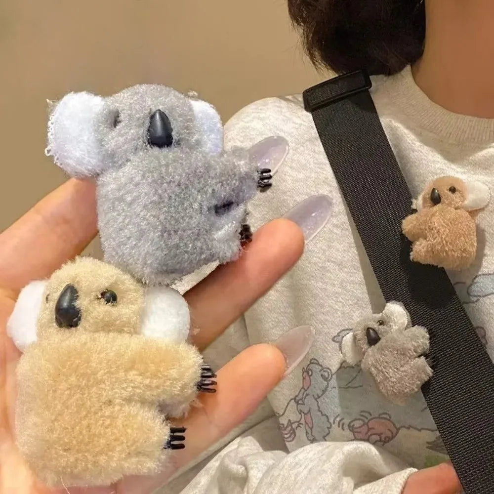 Cute Koala Plush Hair Clip Barrette for Women & Girls Hair Clip Barrette Nixie