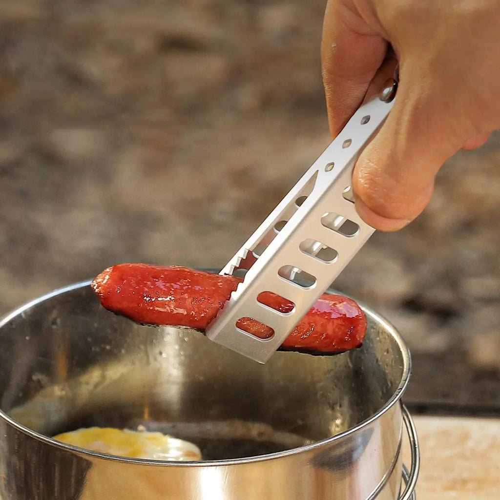 Aluminum Pot Gripper Clip for Camping, BBQ & Picnic Camping Pot Gripper Nixie