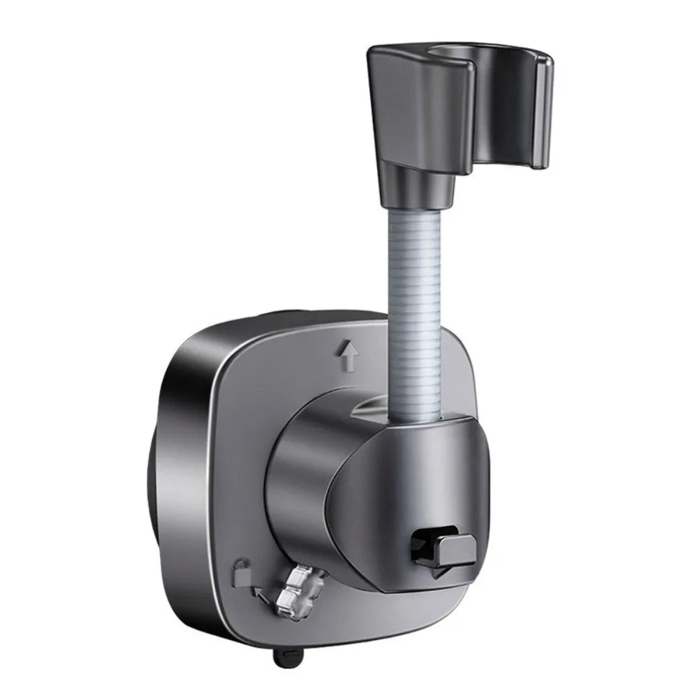 Suction Cup Shower Head Holder – Adjustable No-Drill Mount