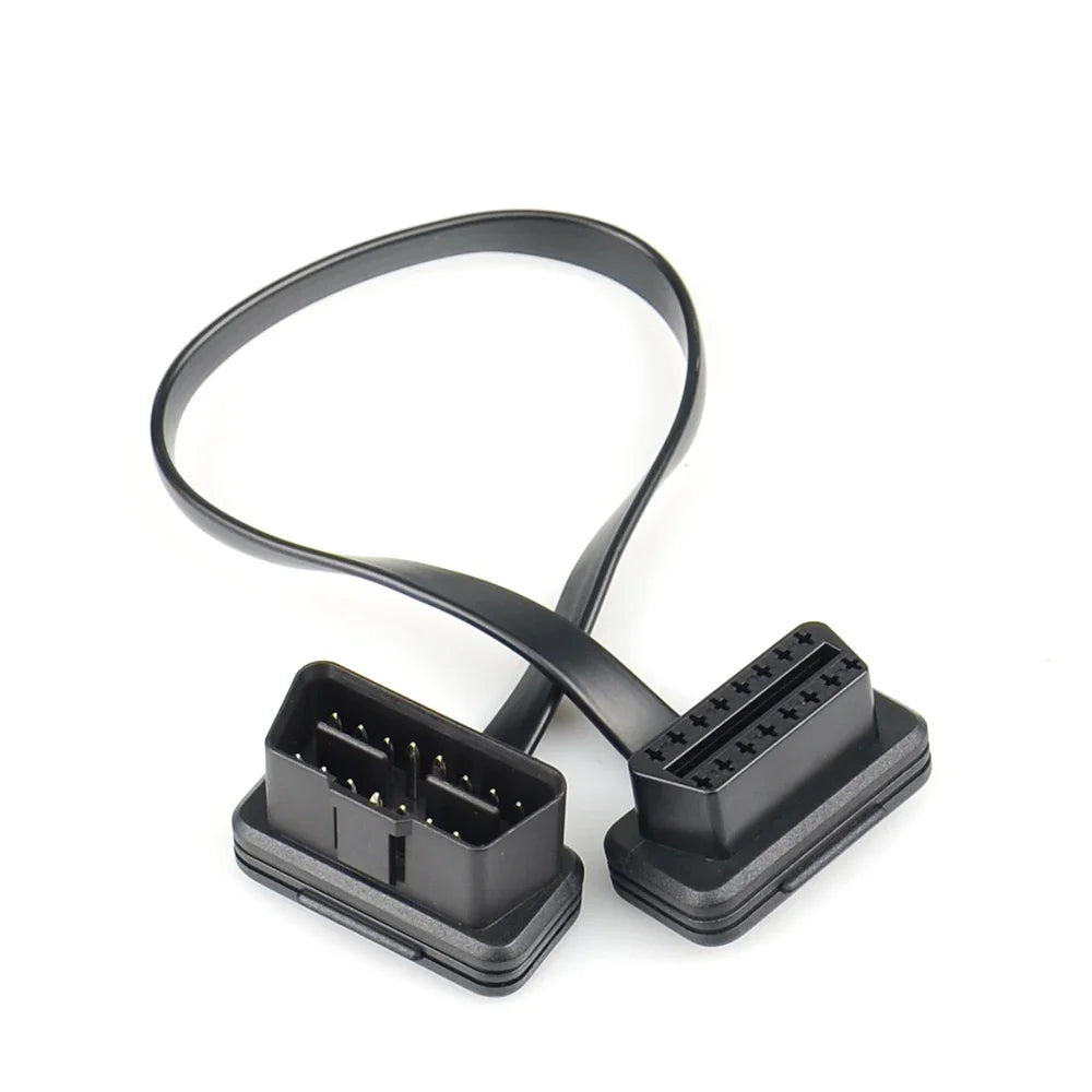 OBD2 16-Pin Flat Extension Cable – 30CM, 60CM & 100CM OBD2 Extension Cable Nixie