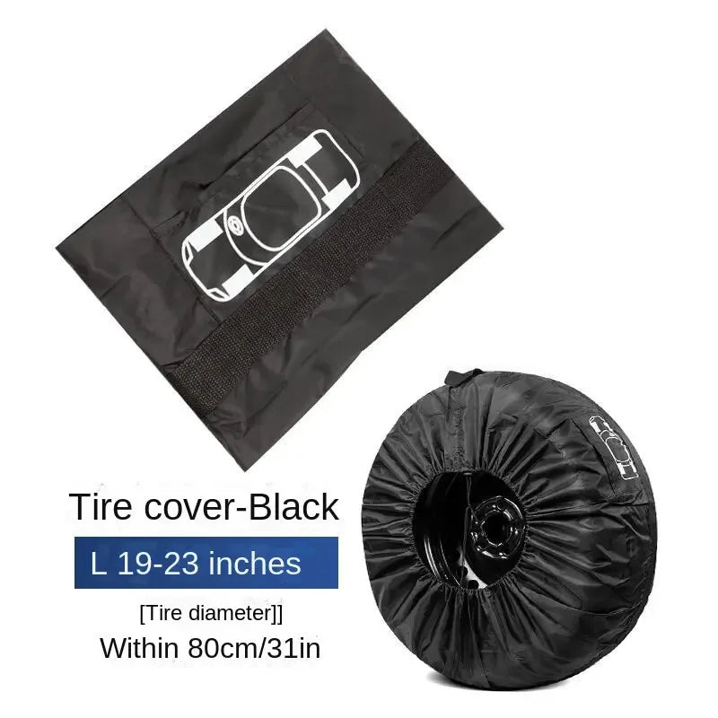 Spare Tire Cover Storage Bag | Polyester Carry Tote 13–23" Spare Tire Bag Nixie
