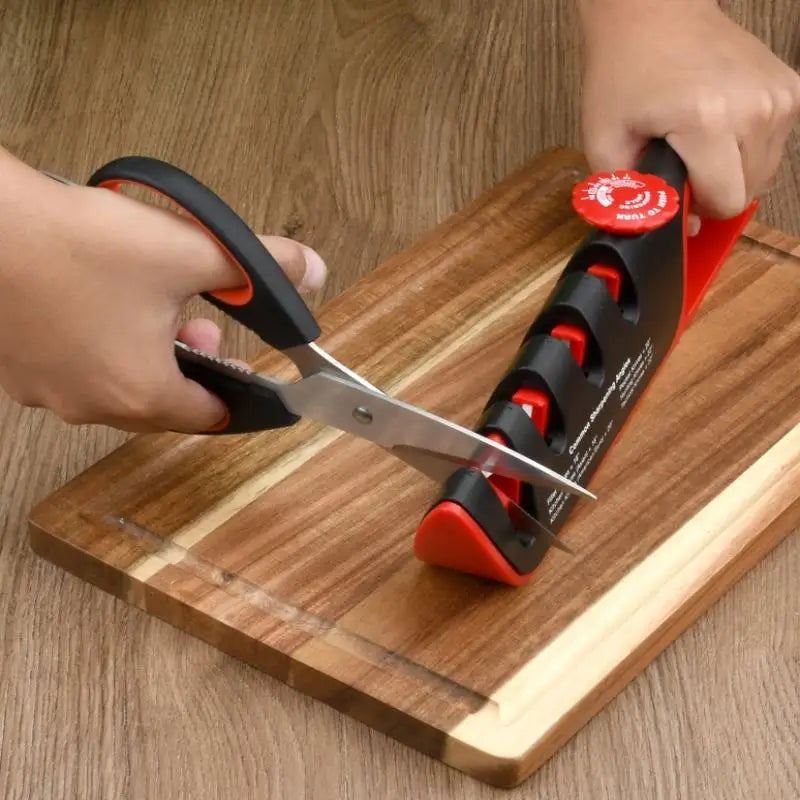4-in-1 Adjustable Angle Knife Sharpener | Kitchen Grinding Tool