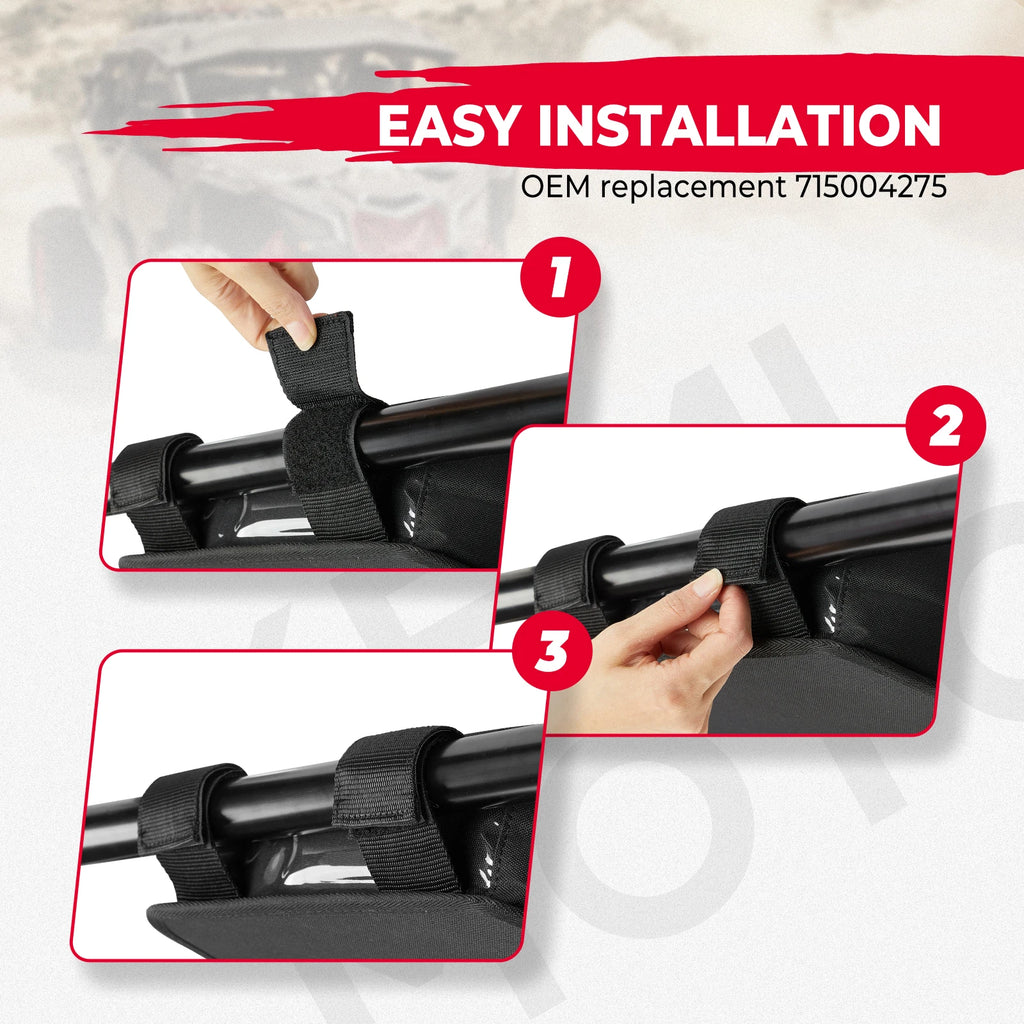 Can-Am Maverick X3 Overhead Roof Storage Bag #715004275 UTV Overhead Storage Bag Nixie
