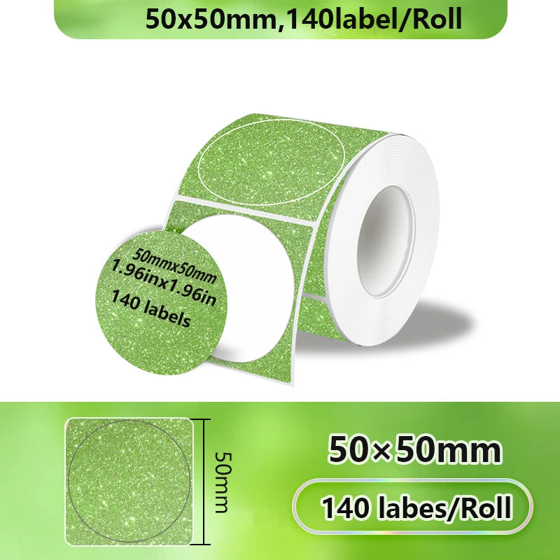Thermal Label Paper for Phomemo M110 M200 M220 – Adhesive Stickers