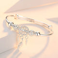 Silver Plated Dreamcatcher Tassel Strand Bracelet for Women Fashion Bracelet Nixie Picture section