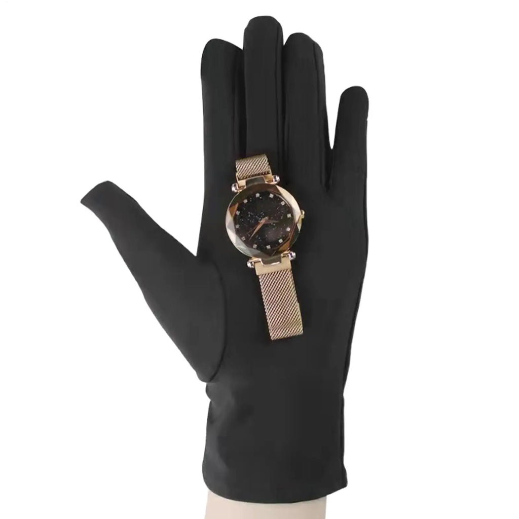 Jewelry Inspection Gloves – Dust-Free Spandex Wrist Gloves Jewelry Work Gloves Nixie