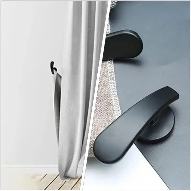2Pcs Retro Metal Curtain Tieback Hooks | Wall Mounted Holdbacks Curtain Tieback Hooks Nixie