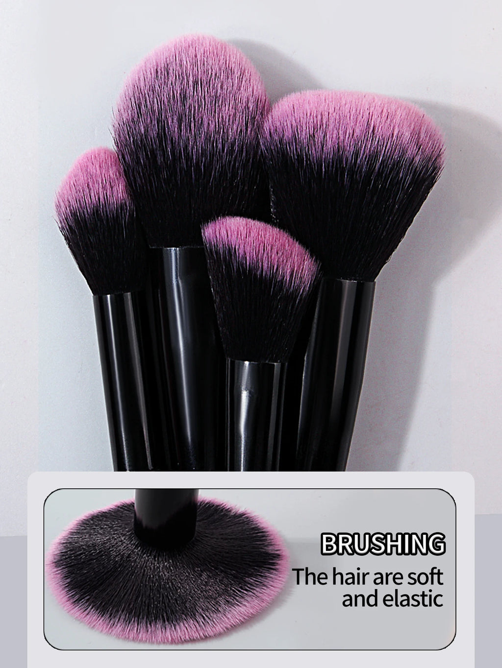 13-Piece Makeup Brush Set with Black Storage Bucket Makeup Brush Set Nixie