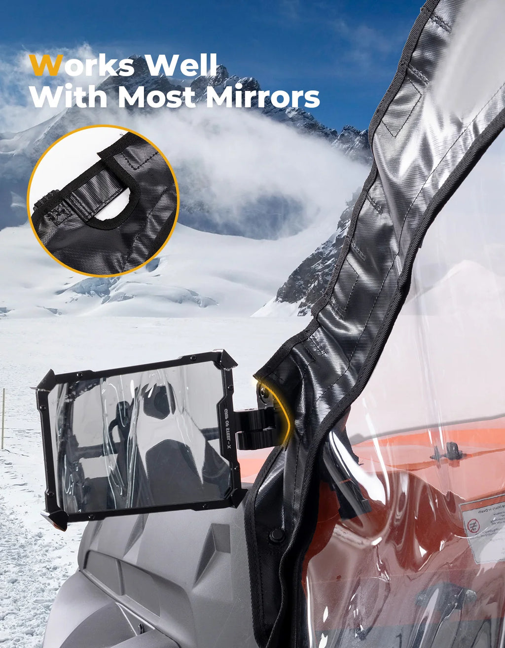 Soft Cab Enclosure w/ Windows for CFMOTO ZForce 500/800/1000 UTV Cab Enclosure Nixie
