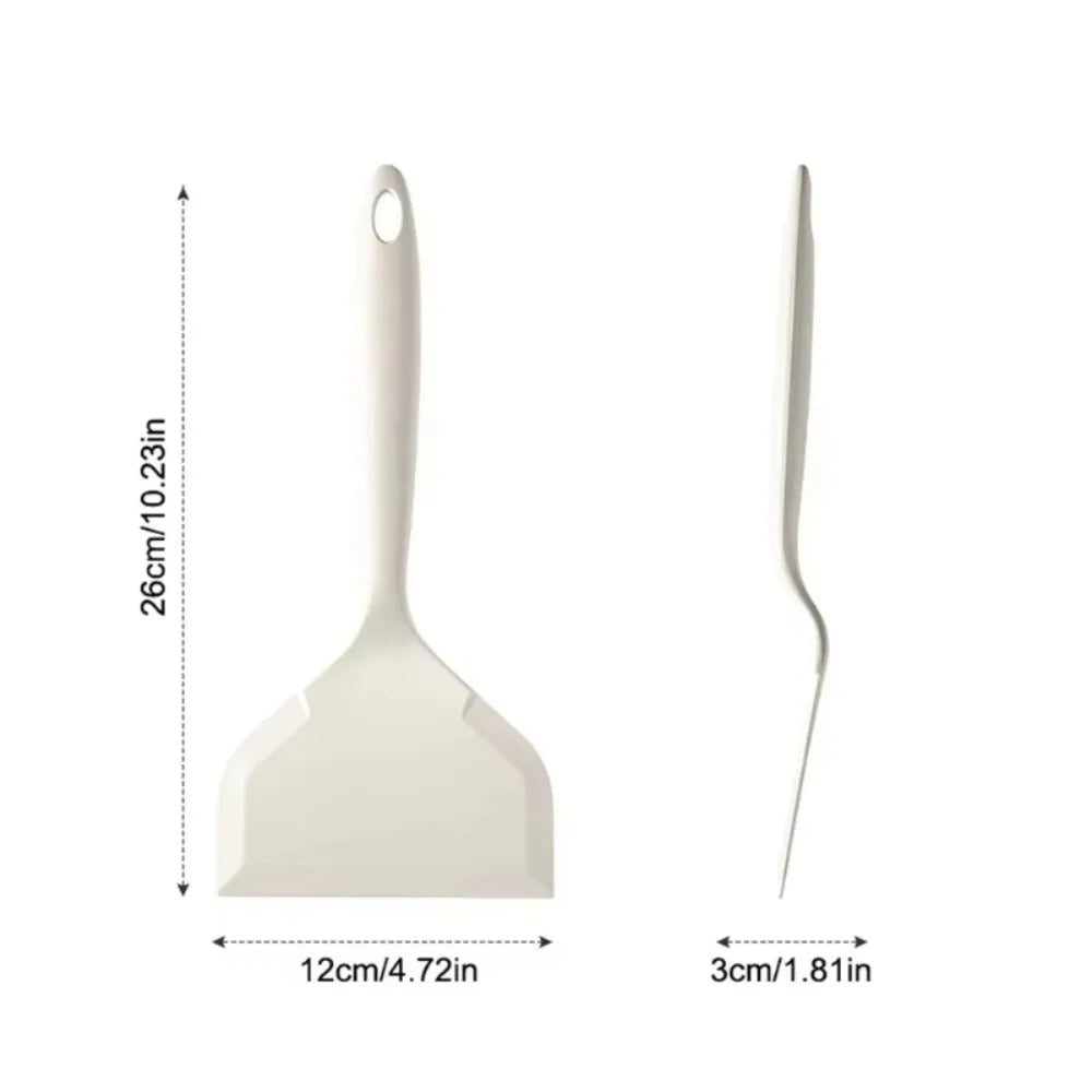 Silicone Pancake Spatula – Omelet, Egg Roll & Tamagoyaki Silicone Spatula Nixie
