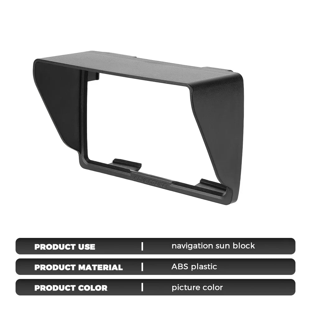 BMW Navigator V & VI GPS Sunshade Visor – R1200GS R1300GS GPS Navigator Sunshade Nixie