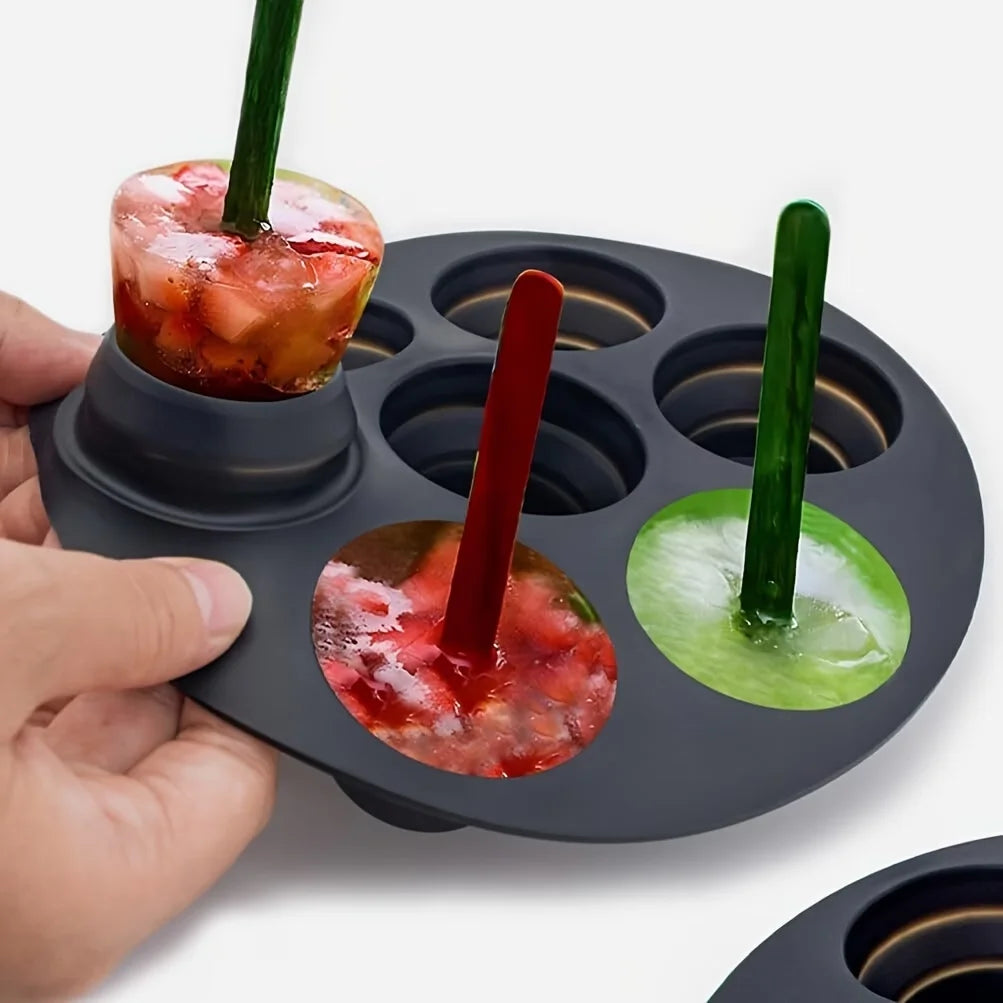 7-Hole Silicone Baking Mold – Air Fryer & Microwave Safe Silicone Baking Mold Nixie