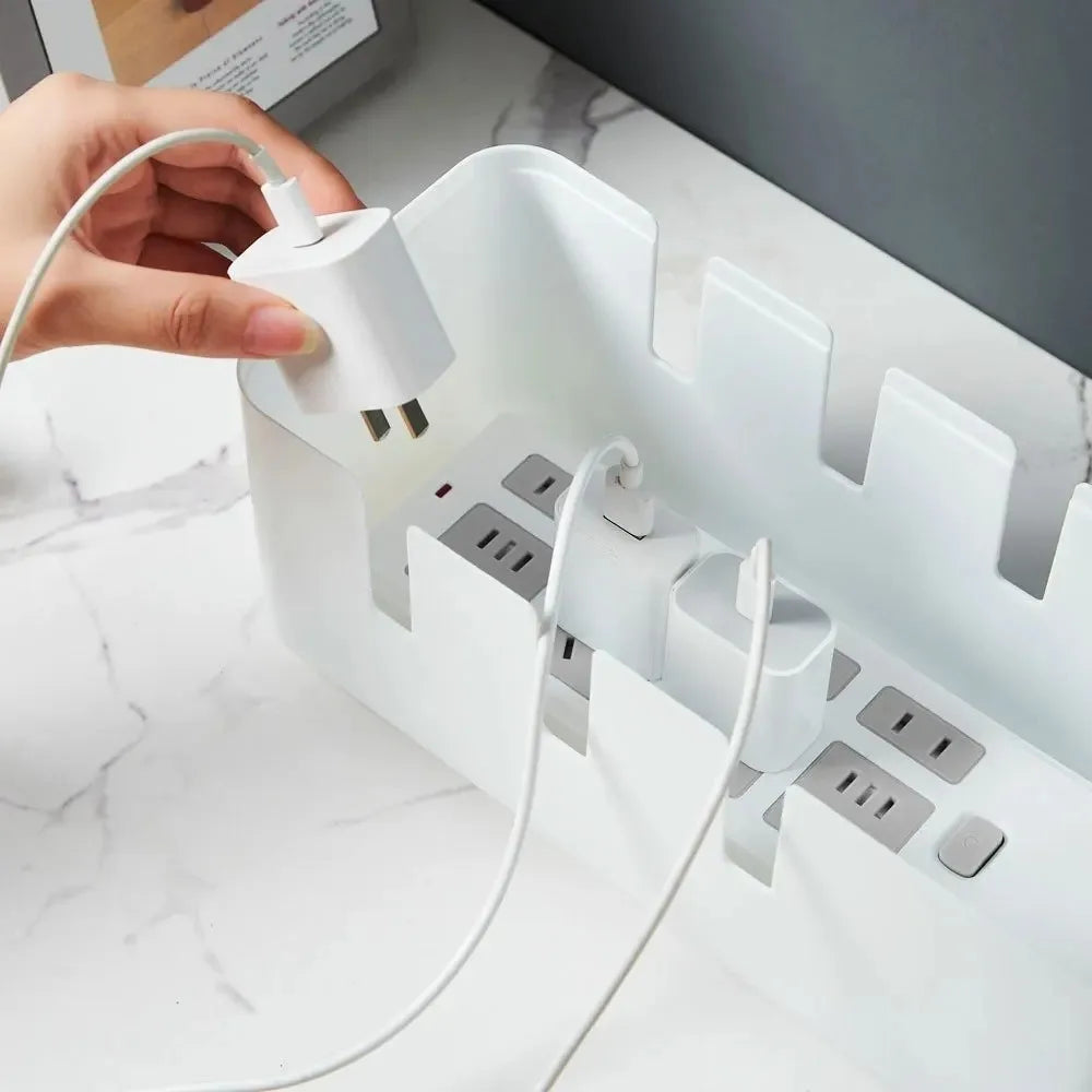 Cable Management Box Power Strip Wire Organizer | Modern Cable Management Box Nixie