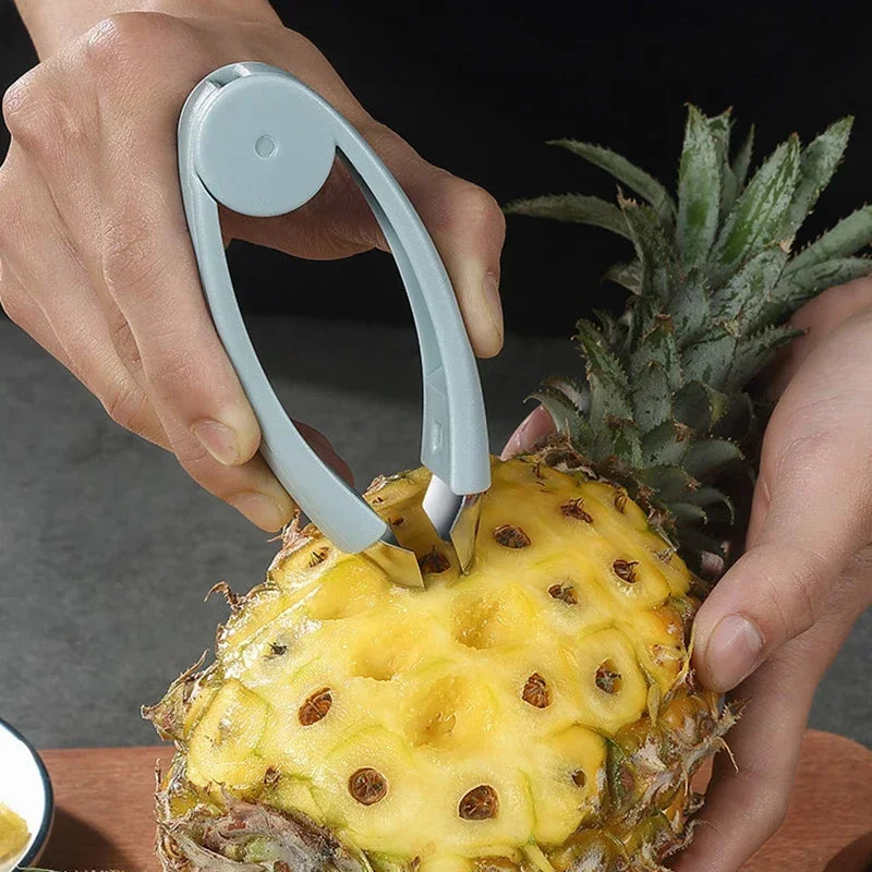 Stainless Steel Pineapple Eye Peeler & Strawberry Remover Fruit Peeler Tool Nixie