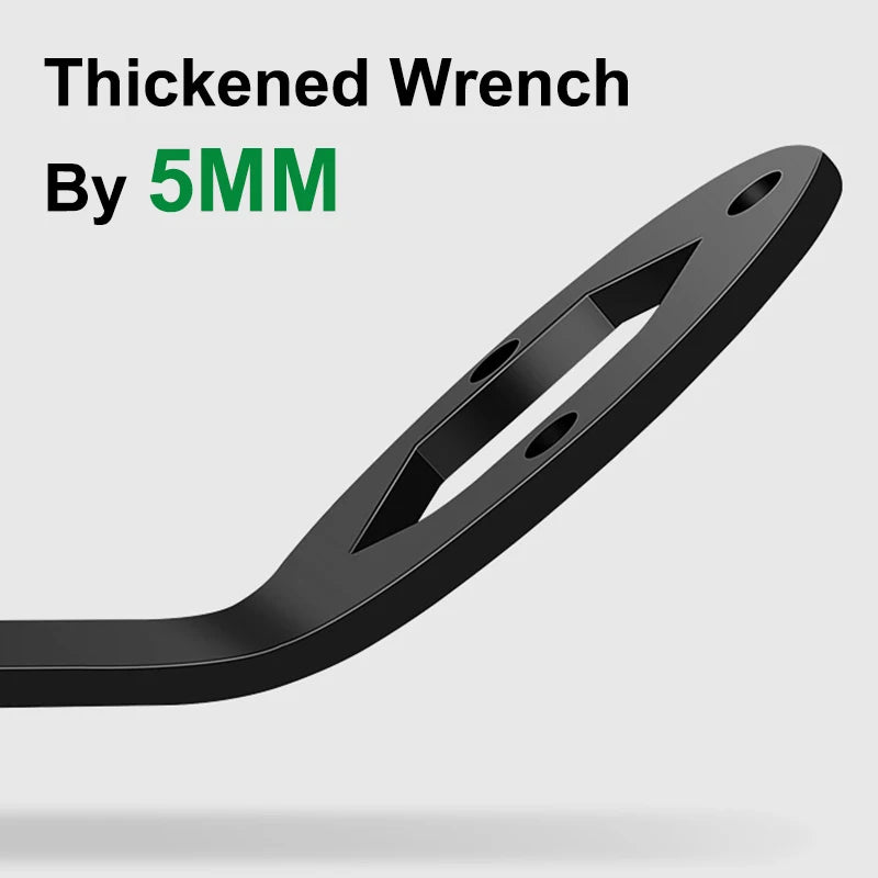 Washing Machine Clutch Wrench 36/38mm Double-Ended Spanner Appliance Repair Wrench Nixie