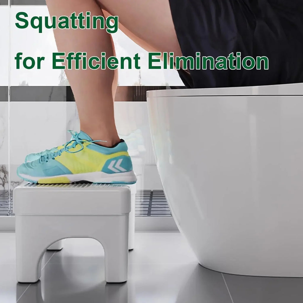 Toilet Step Stool – Ergonomic Squatting Foot Rest for Family Toilet Step Stool Nixie