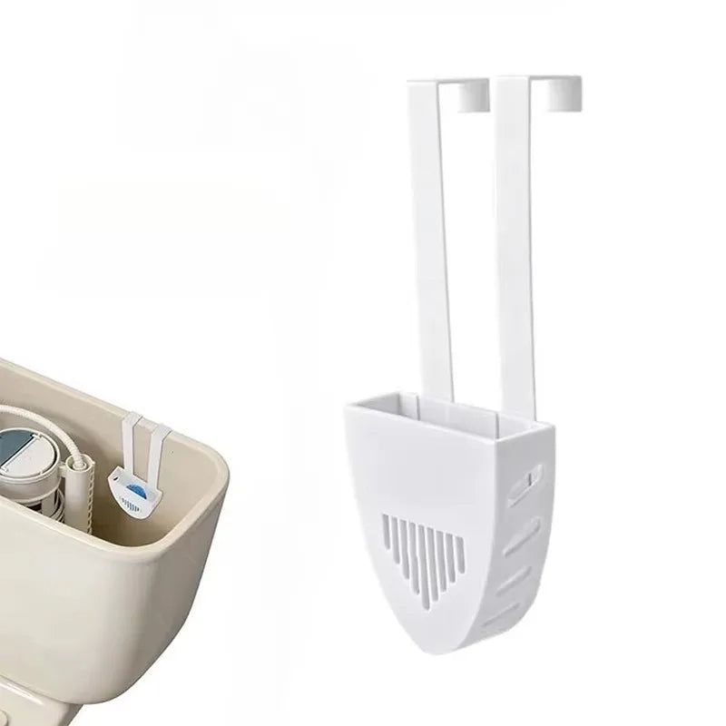 Toilet Solid Dispenser Tank Part – Glam Style, No Electricity Toilet Tank Dispenser Nixie White-B