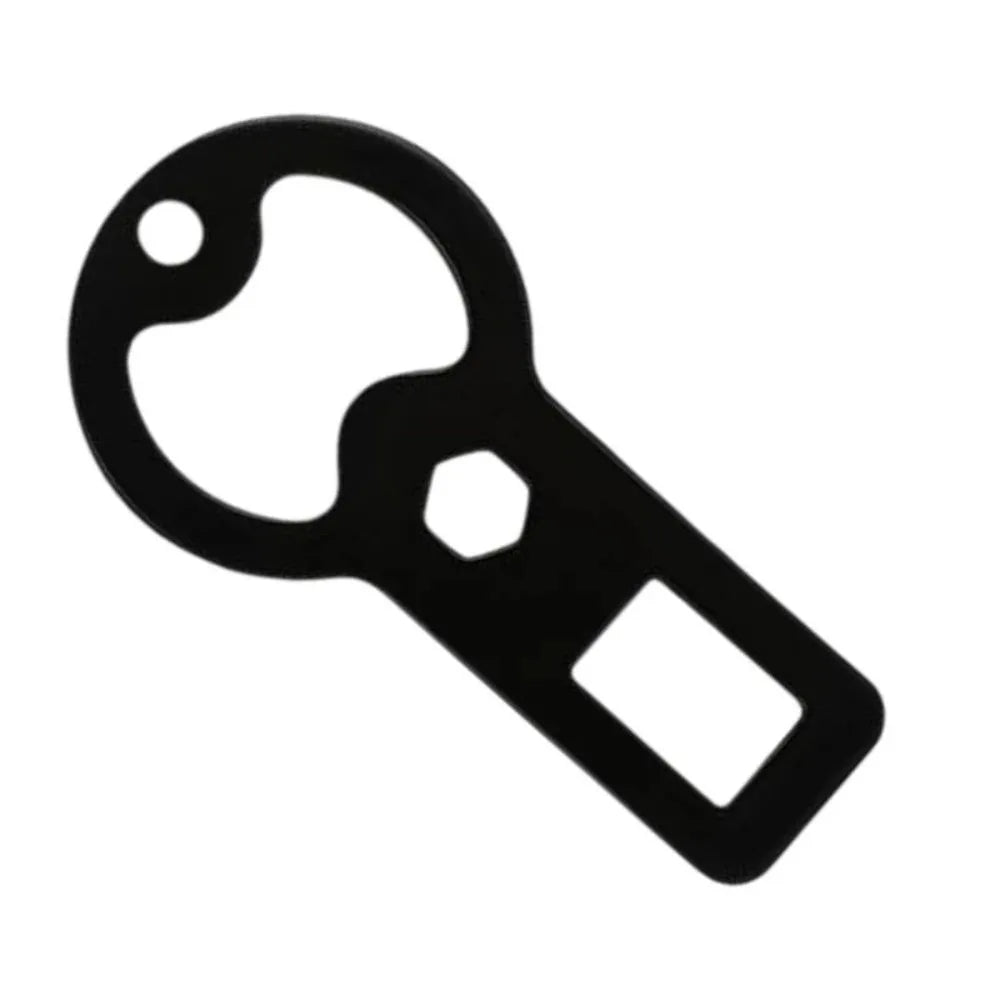 Metal Beer & Soda Can Opener Multi-Purpose Camping Wrench Can Opener Tool Nixie black