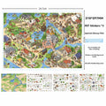 3D Stacking Travel Scene Stickers – PET Die-Cut Scrapbook Sheets Scrapbook Stickers Nixie A