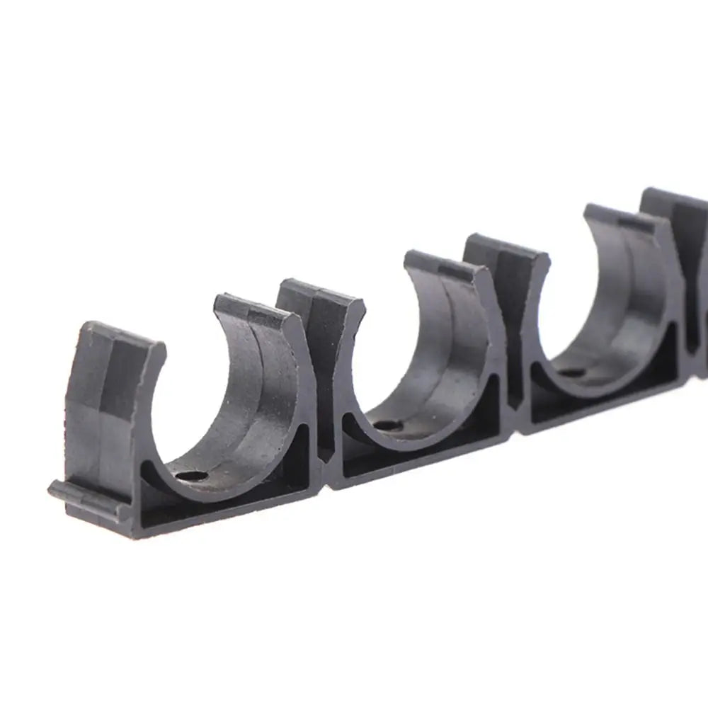 6-Way Nylon Pipe Clamp | 4mm–20mm Air & Water Hose Holder Pipe Clamp Holder Nixie