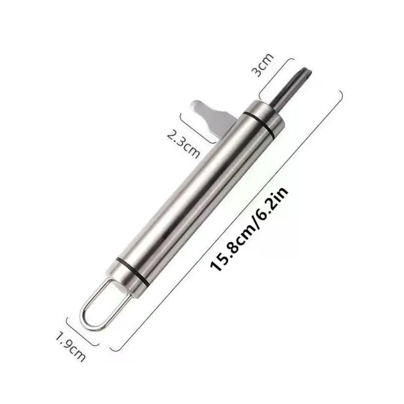 2-in-1 Stainless Steel Nutcracker & Walnut Sheller Tool