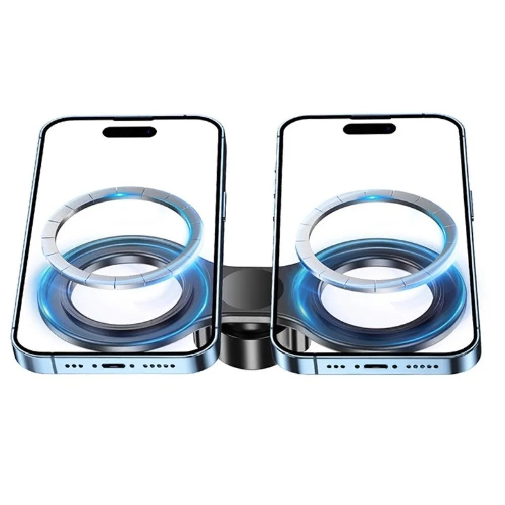 Dual Magnetic Car Phone Mount – 17mm Ball Head Holder