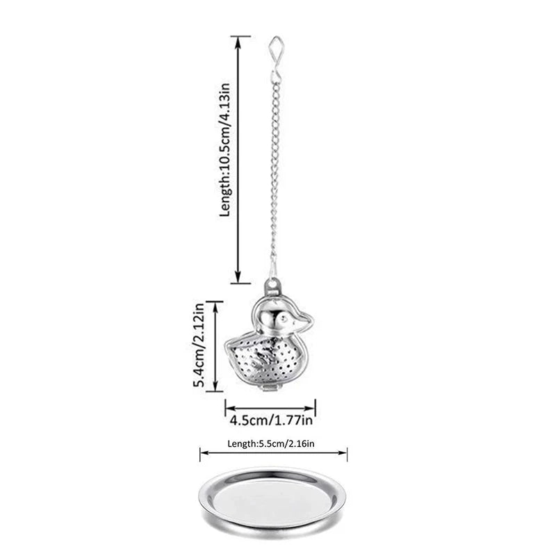 Stainless Steel Tea Infuser Strainer & Herbal Spice Filter
