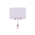 PVC Price Tag Sign Holder Clip for Fruit & Food Display Price Tag Sign Clip Nixie A6 white