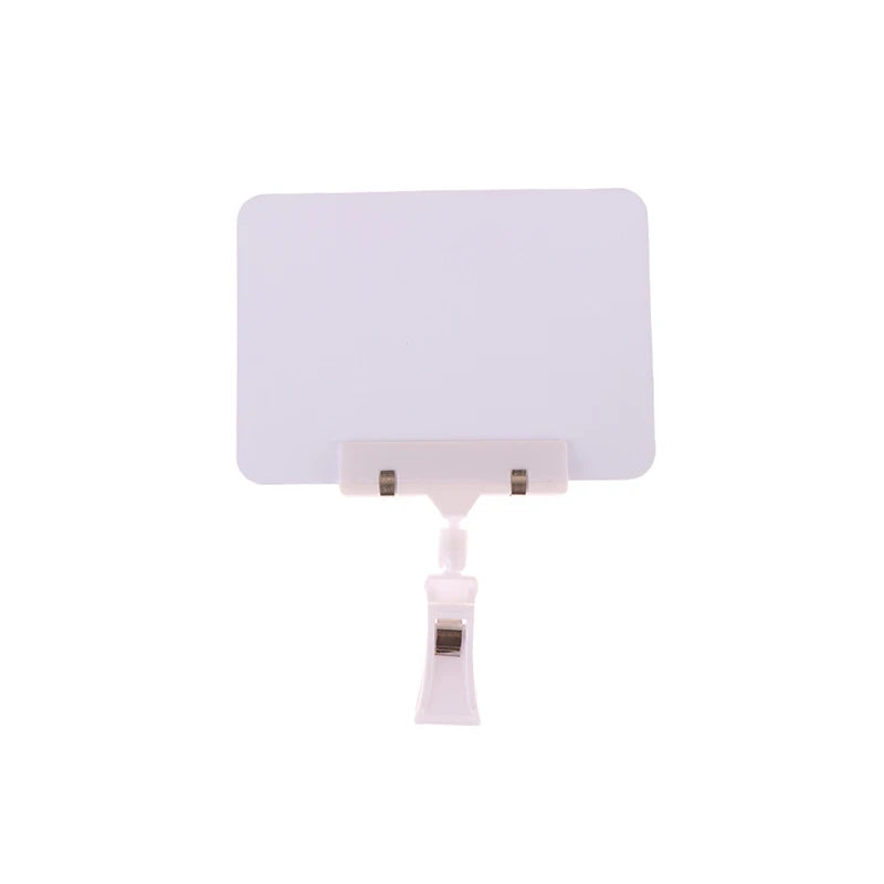 PVC Waterproof Price Tag Sign Holder Clip – Retail Display