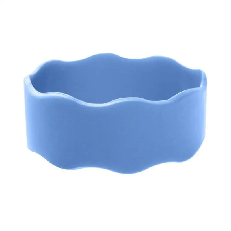Silicone Baby Bottle ID Bands – Writable, BPA-Free, Color-Coded